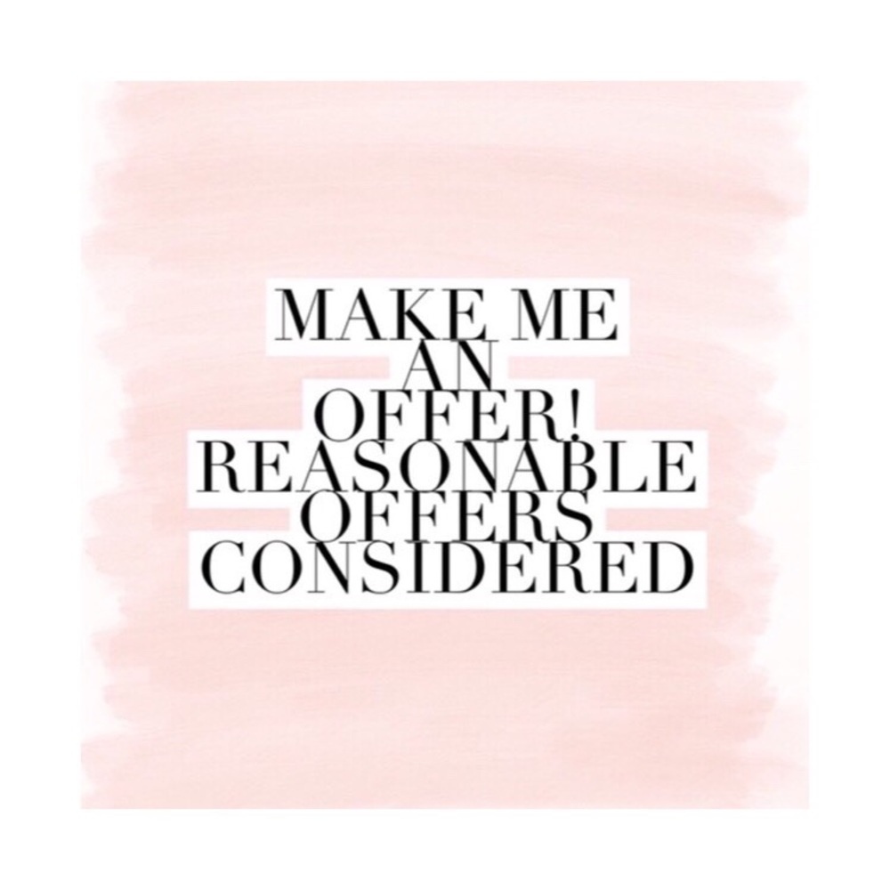 OPEN TO REASONABLE OFFERS!!!